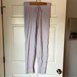 Light Purple free people intimately Ribbed Knit jogger Pants